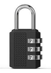 Zinc Alloy Combination Lock 02B