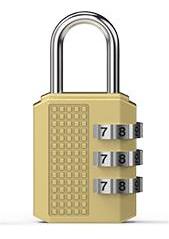 Zinc Alloy Combination Lock 02B