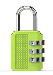 Zinc Alloy Combination Lock 02B