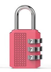 Zinc Alloy Combination Lock 02B