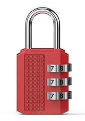 Zinc Alloy Combination Lock 02B