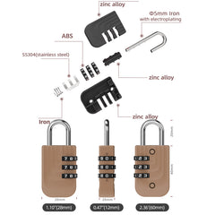 Zinc Alloy Combination Lock 02H3