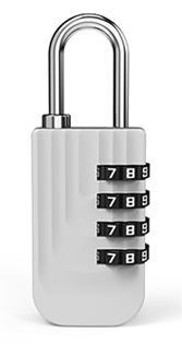 Zinc Alloy Combination Lock 02H4