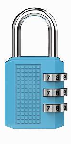 Zinc Alloy Combination Lock 03B