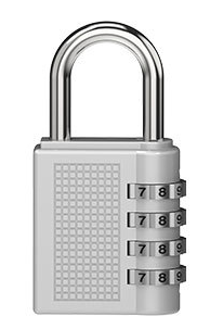 Zinc Alloy Combination Lock 04B