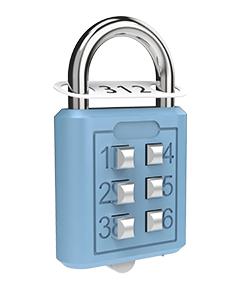 Zinc Alloy Combination Lock 06S