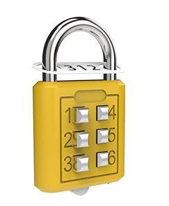 Zinc Alloy Combination Lock 06S