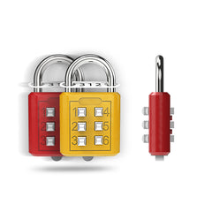 Zinc Alloy Combination Lock 06S