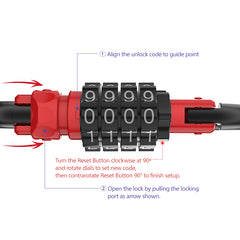 Outdoor Combination Lock 10A