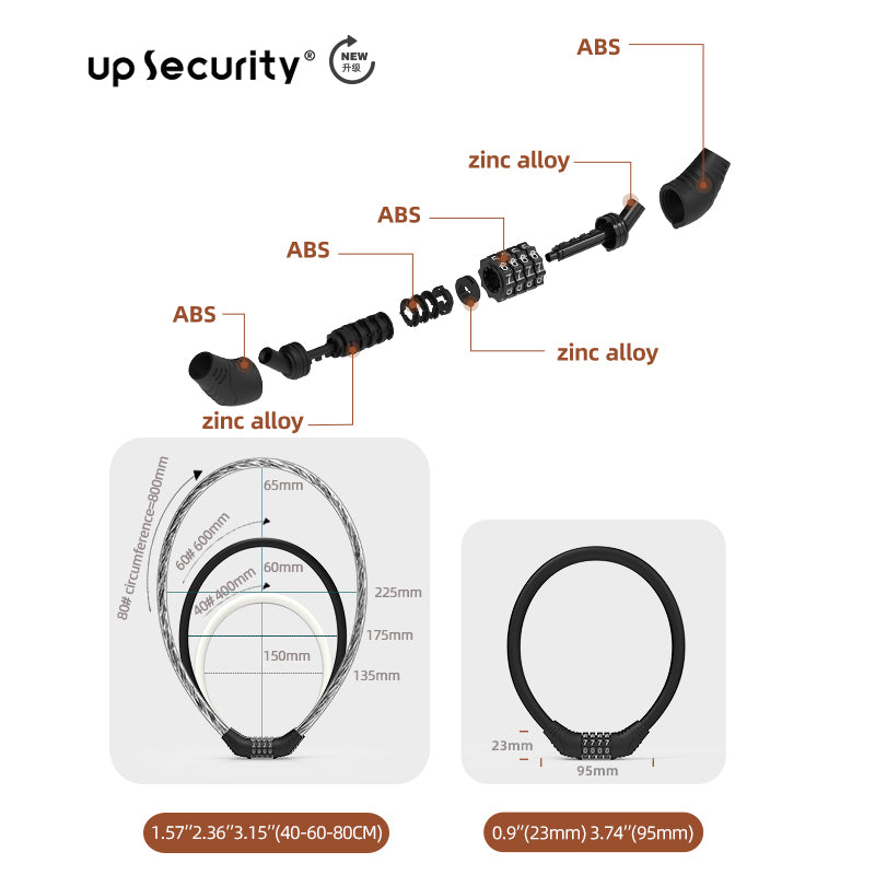 Outdoor Combination Lock 1B-4D