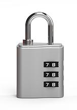 Zinc Alloy Combination Lock 24N