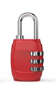 Zinc Alloy Combination Lock 25N