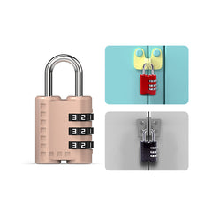 Zinc Alloy Combination Lock 33H