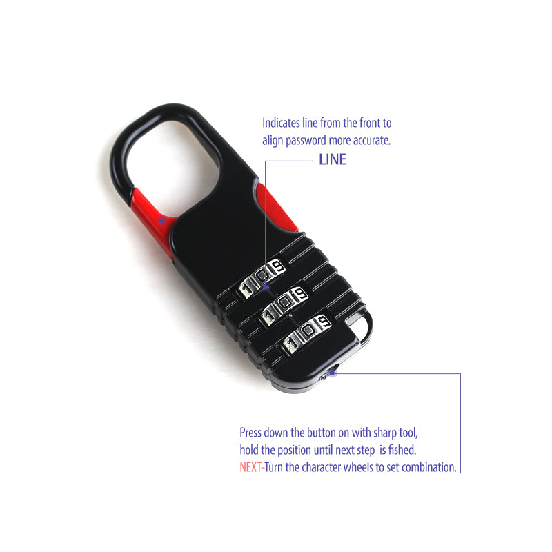 Zinc Alloy Combination Lock 510CS