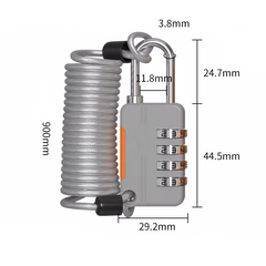 Zinc Alloy Combination Lock 814H/814CS