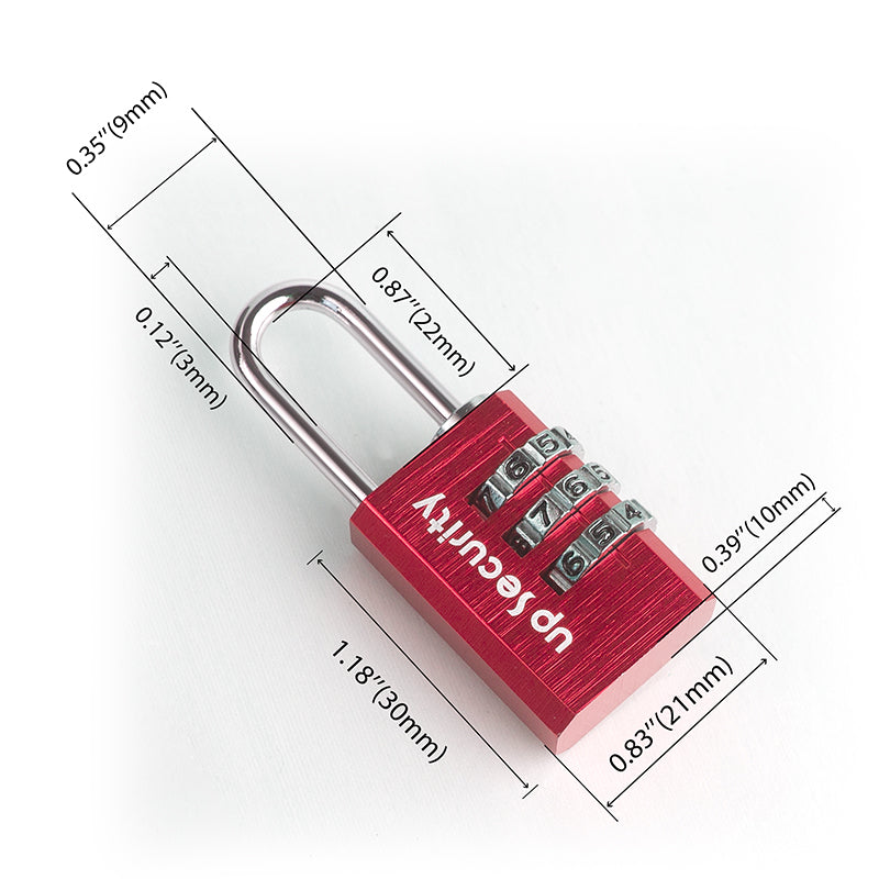 Aluminium Alloy Combination Lock 213Z