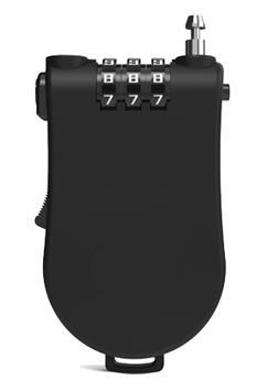 Cable Retractable Combination Lock P10